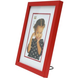 Houten lijst s43ak4 rood 15x20 cm (10x15 cm)