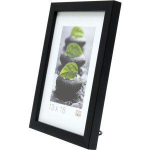 Fotolijst zwart s43ak2 hout 10,0 x15,0 cm