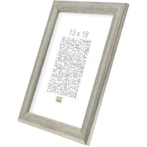 Fotolijst zilver s40cd2 hout 10,0 x15,0 cm