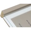 Fotolijst met passepartout taupe hout 50,0 x70,0 cm;40,0 x60,0 cm s223k