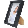 Fotolijst met passepartout zwart hout 40,0 x50,0 cm;30,0 x40,0 cm s223k