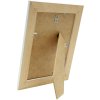 Fotolijst wit-bruin hout 30,0 x45,0 cm s221h