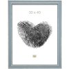 Fotolijst blauw hout 21,0 x29,7 cm s221f