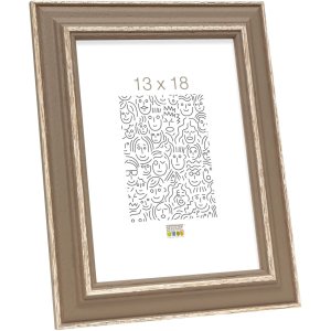 Fotolijst beige hout 10,0 x15,0 cm s221f