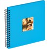 Walther Spiraal Album Fun oceaanblauw 26x25 cm 40 zwarte paginas