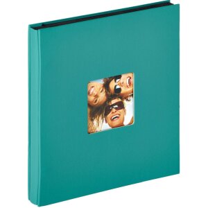 Walther Stockalbum 400 fotos 10x15 cm Fun petrol groen