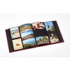 Walther Stockalbum 400 fotos 10x15 cm Fun rood