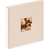 Walther Fotoalbum Fun 26x25 cm zand 40 witte paginas