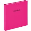 Spiraal gastenboek Fun roze