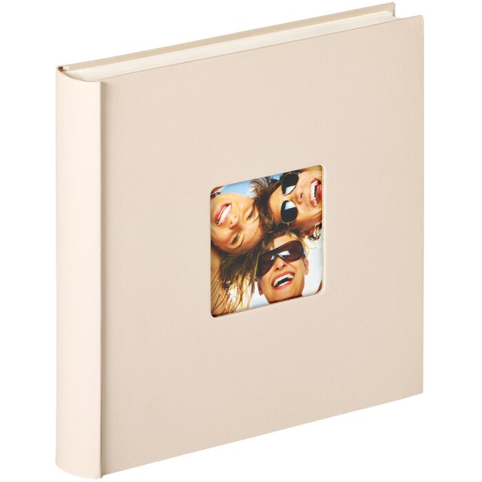 Walther Jumbo Fotoalbum Fun zand 30x30 cm 100 witte paginas