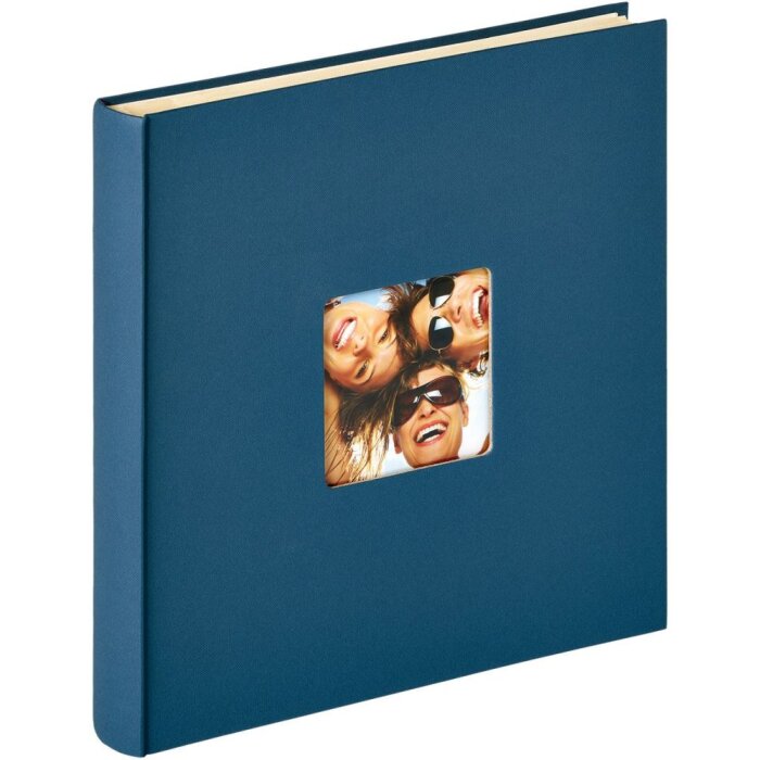 Walther Zelfklevend album Fun 33x34 cm blauw 50 zelfklevende paginas