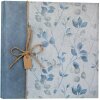 ZEP Jumbo Fotoalbum Tuin blauw 32x32 cm 100 witte paginas