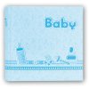 Babyalbum Bebe 24x24 cm blauw