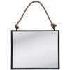 Spiegel 50x4x40 cm zwart - 52s093 Clayre Eef