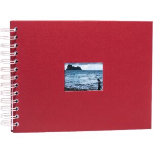 HNFD Spiraalalbum buldana rosso geribbeld 23x17 cm 40...