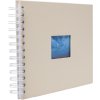 HNFD Spiraal album buldana candle light 23x17 cm 40 witte paginas