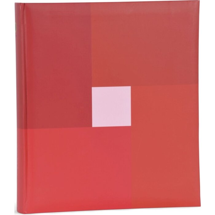 Henzo Jumbo Fotoalbum Nexus rood 29x32 cm 100 witte paginas