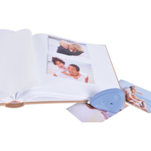 Henzo Jumbo Fotoalbum Hoofdstuk groen 30x30 cm 100 witte paginas