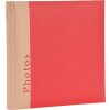 Henzo Jumbo Fotoalbum Hoofdstuk rood 30x30 cm 100 witte paginas