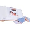 Henzo Jumbo Fotoalbum Hoofdstuk rood 30x30 cm 100 witte paginas