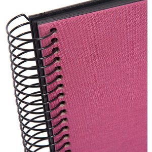 Goldbuch Spiraal Album Bella Vista fuchsia 23x17 cm 40 zwarte paginas