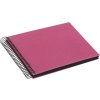 Goldbuch Spiraal Album Bella Vista fuchsia 23x17 cm 40 zwarte paginas