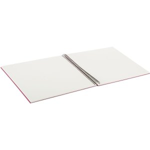 Goldbuch Spiraal Album Bella Vista fuchsia 35x30 cm 40 witte paginas