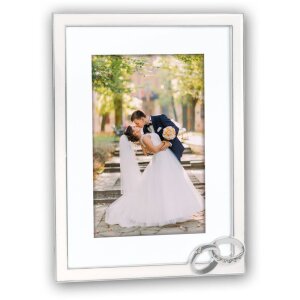 mariage metalen fotolijst 10x15 cm