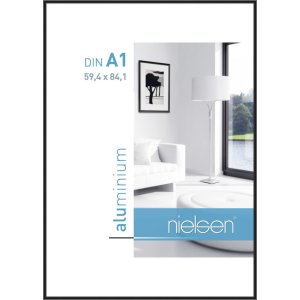 Aluminium lijst Classic geanodiseerd zwart 60x84 cm