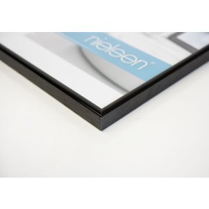 Aluminium lijst Classic geanodiseerd zwart 60x84 cm