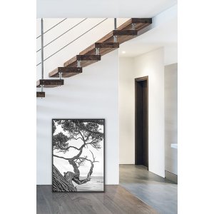 Aluminium lijst Classic geanodiseerd zwart 60x84 cm