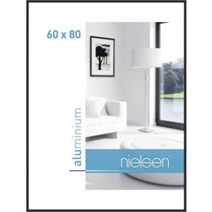 Aluminium lijst Classic geanodiseerd zwart 60x80 cm