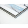 Aluminium lijst Classic platina 60x80 cm