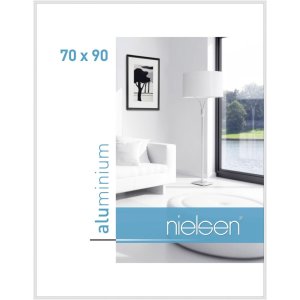 Nielsen Aluminium lijst Classic wit 70x90 cm