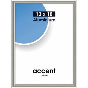 Accent Aluminium Fotolijst, 13x18 cm, Parel Mercurius