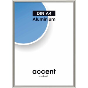 Accent Aluminium Fotolijst, 21x29,7 cm, Parelmoer Mercurius