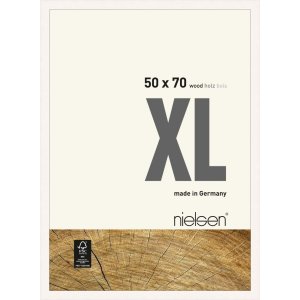 Nielsen Houten lijst xl 50x70 cm wit ondoorzichtig