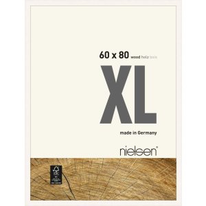 Nielsen Houten lijst xl 60x80 cm wit ondoorzichtig