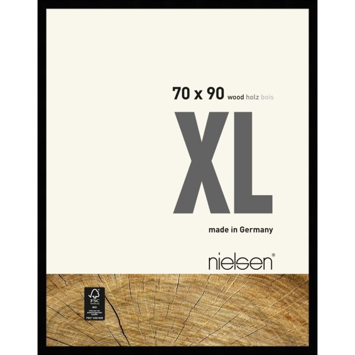 Nielsen Houten lijst xl 70x90 cm zwart