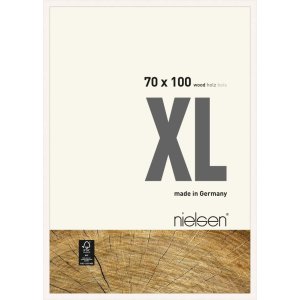 Nielsen Houten lijst xl 70x100 cm wit ondoorzichtig