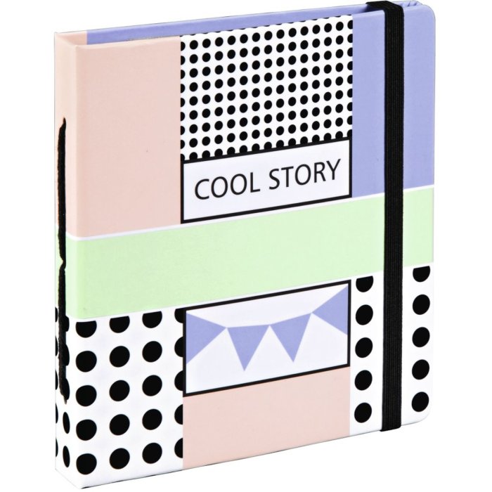 Inschuifalbum Cool Story, voor 56 instant fotos tot max. 5,4x8,6 cm