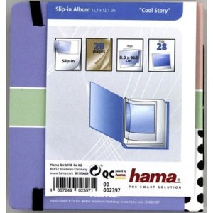 Inschuifalbum Cool Story, voor 28 instant fotos tot max. 8,9x10,8 cm