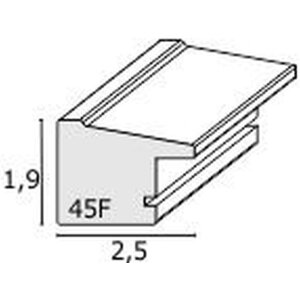 Fotolijst bruin plastic s45fe3