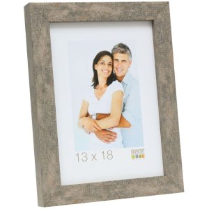 Fotolijst grijs-beige hout s45rc7