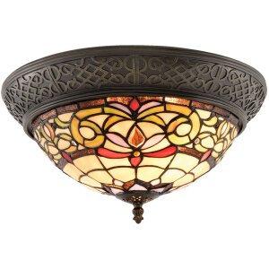 Plafondlamp Tiffany Clayre en Eef 5ll-5909 - ø...