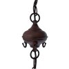 Hanglamp Tiffany Clayre & Eef 5LL-8844 - 16x16x95 cm - E27-60W bruin