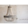 Hanglamp Clayre en Eef 5lmp197 - ø 54x72 cm grijs