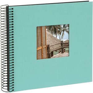 Goldbuch Spiraal Album Bella Vista aqua 20x20 cm 40...