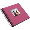 Goldbuch Spiraal Album Bella Vista fuchsia 20x20 cm 40 zwarte paginas