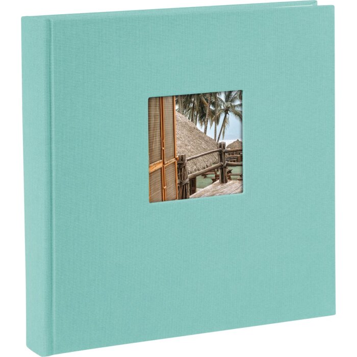 Goldbuch Fotoalbum Bella Vista aqua 25x25 cm 60 witte paginas